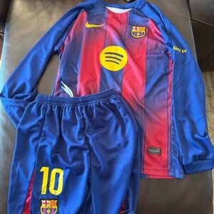 Barcelona FC set for kids Lamine Yamal 10